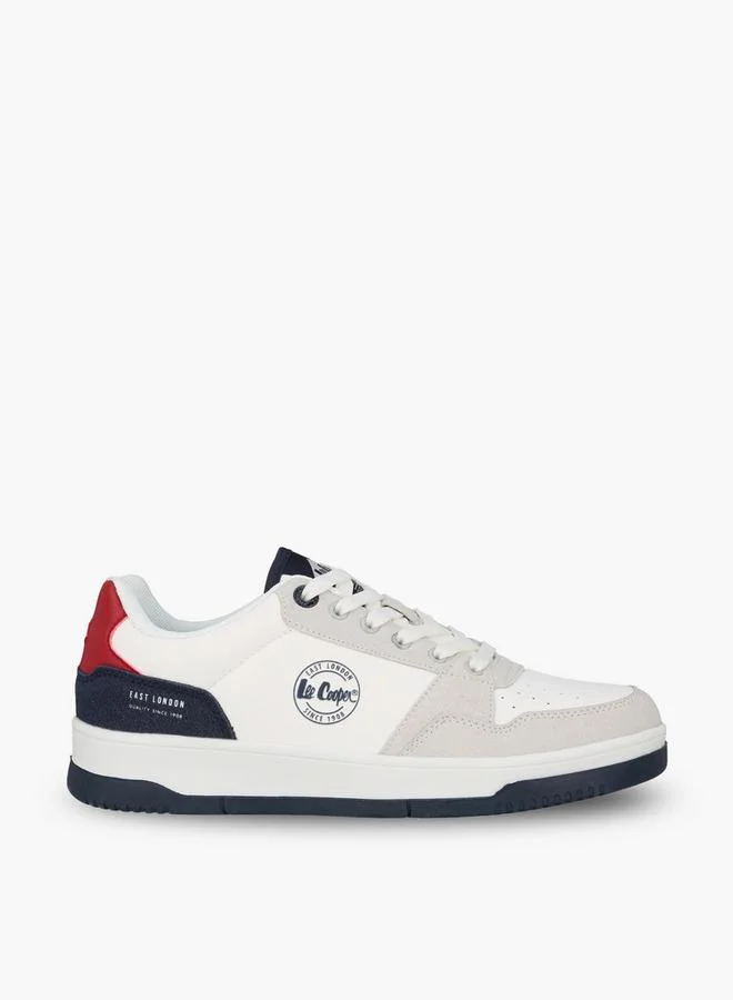 Lee Cooper WHITE Women Lace-Up Ankle Sneakers for Women | Best Price UAE