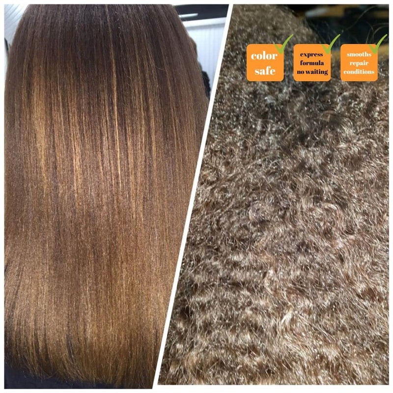 Kerazon Professional شامبو م clarifying مع علاج الكيراتين البرازيلي وقناع الشعر المكثف مجموعة علاج الكيراتين 120 مل 4 أونصة سائلة - Image 3