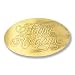 PaperDirect Embossed Happy Holidays Gold Foil Seals SelfAdhesive Round Stickers for Christmas Cards Gift Wrapping Envelopes Crafts Scrapbooking Business Mailers Pack of 32 - Image 2