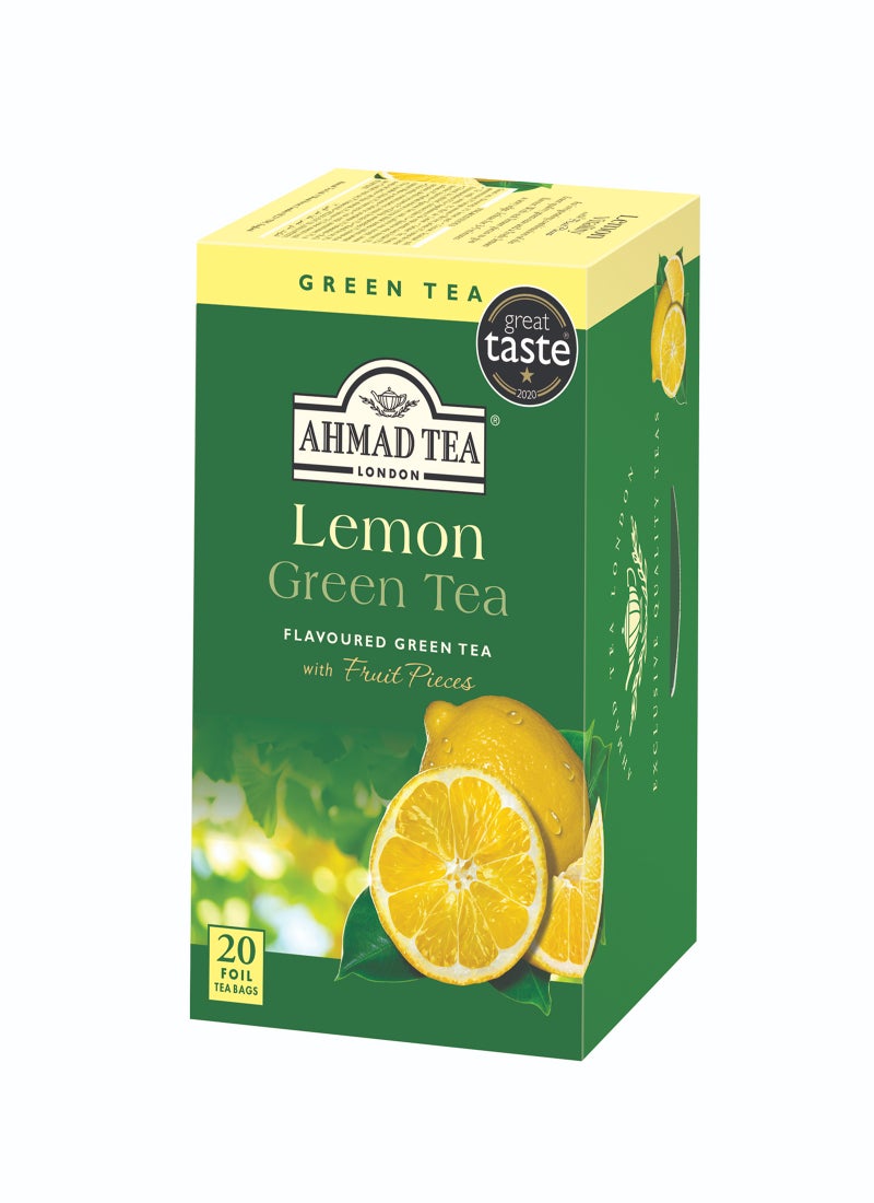 Ahmad Tea Lemon Vitality Tea 20 Teabags (40g) - Image 2
