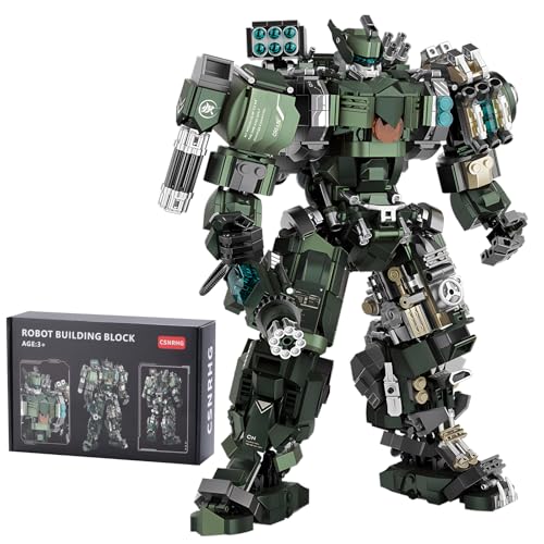 CSNRHG Mech Robot Model Building Blocks Toy Set Birthday for Age 8 Children Adults Teens 1403 Pieces - Image 1