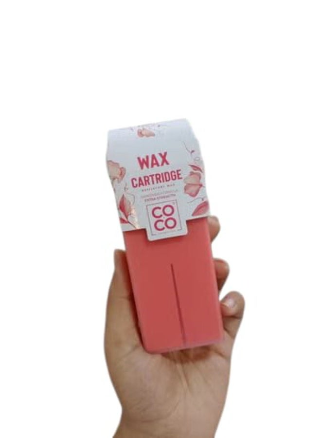 كوكو شمع ازالة الشعر لون وردي بالورد لنزع الشعر بكل امان و سهولة 100مل - Image 2