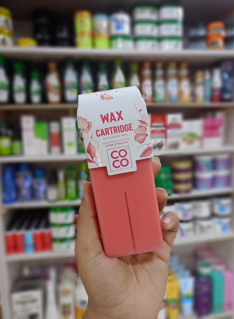 كوكو شمع ازالة الشعر لون وردي بالورد لنزع الشعر بكل امان و سهولة 100مل - Image 4