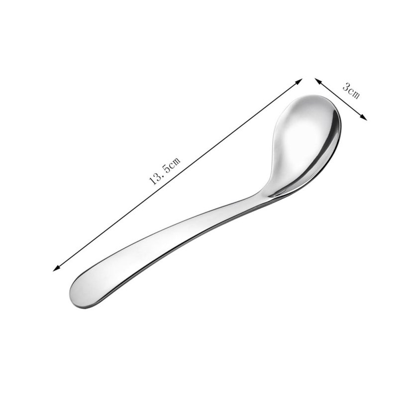 Baby Feeding Spoons Set of 2 Soft Tip Flexible BPA Free for Self Feeding Training - Image 3