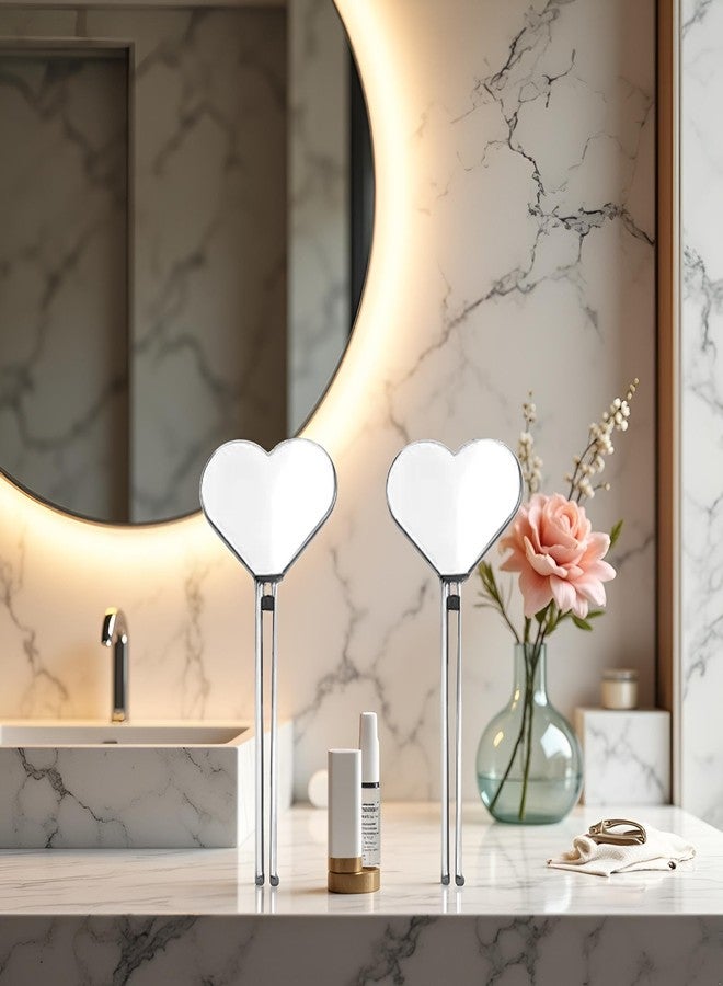 BWESOO 2Pcs Silver Metal Manual Toothpaste Squeezer Heart Stainless Steel Dispenser Tube Squeezer Hand Cream Tube Key Roller Set Bathroom Accessories Daily Living Tube Squeezing Aids - Image 4