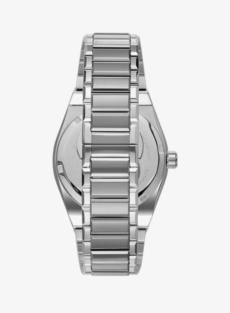 Tornado Blue Tornado AURORA TWILIGHT Men's Watch, Analog Display and Steel Strap - T23003-SBSN, Silver for Men | Best Price UAE