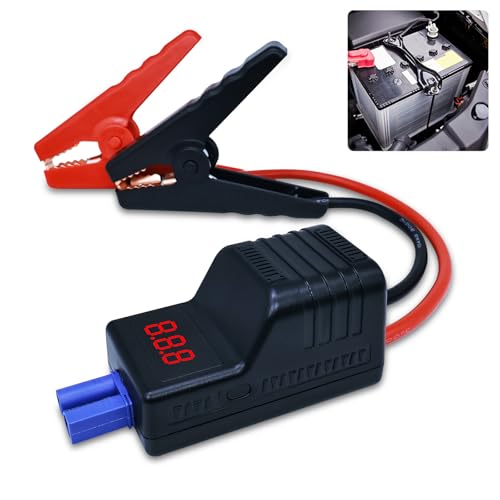DY Power Sun EC5 Smart Jump Starter ClampsEC5 Heavy Duty Jump Starter Automotive Booster Clamp Cables Replacement Alligator Clamps with Intelligent LCD Screen for 12V Car Jump Starterand Many Other Brands - Image 1