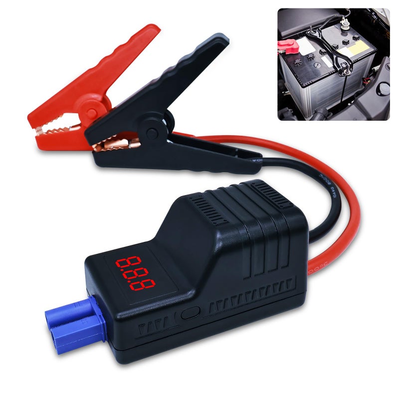 DY Power Sun EC5 Smart Jump Starter ClampsEC5 Heavy Duty Jump Starter Automotive Booster Clamp Cables Replacement Alligator Clamps with Intelligent LCD Screen for 12V Car Jump Starterand Many Other Brands - Image 2