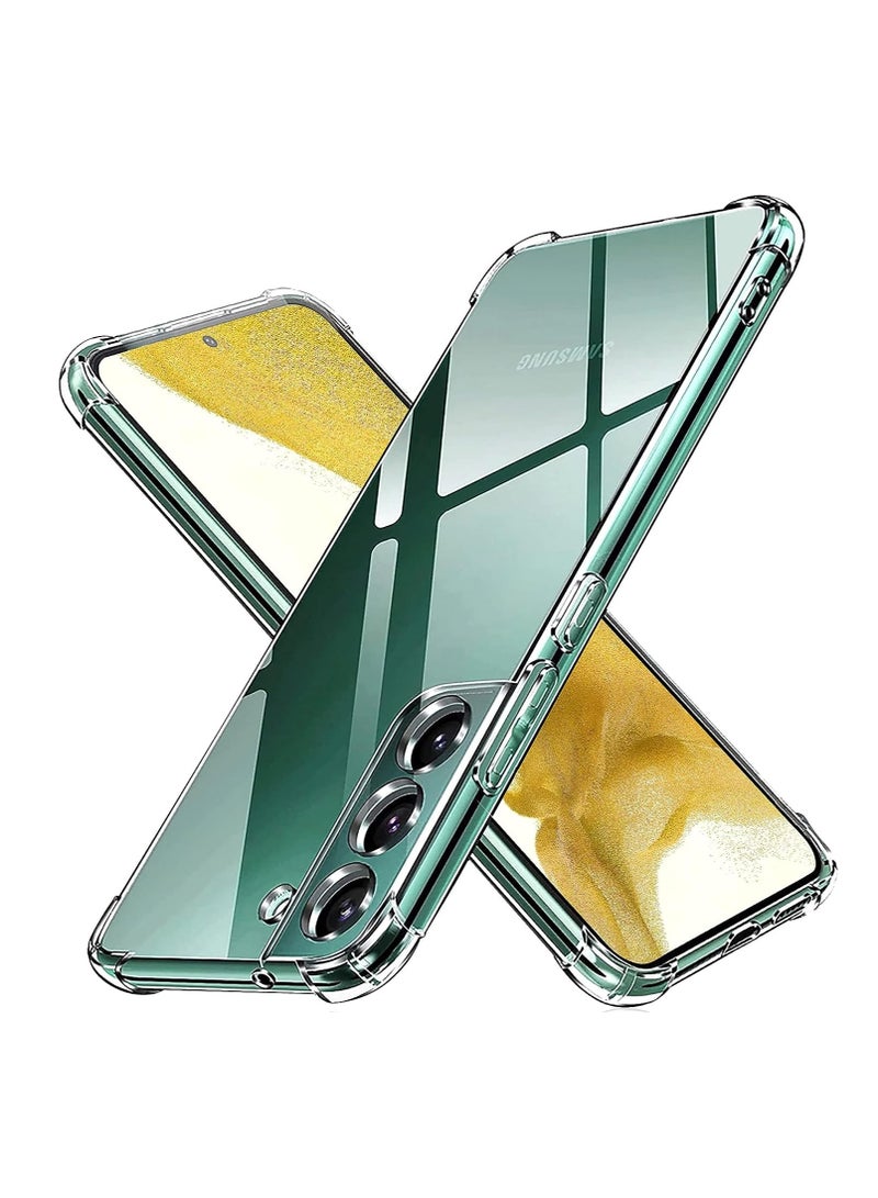 DUSALA For Samsung Galaxy S22 Clear Back Cover Case, Ultra Clear, Best Camera Protection Anti-Slip Grip Slim & Protective Back Case Cover for Samsung Galaxy S22 5G (6.1) - Image 1