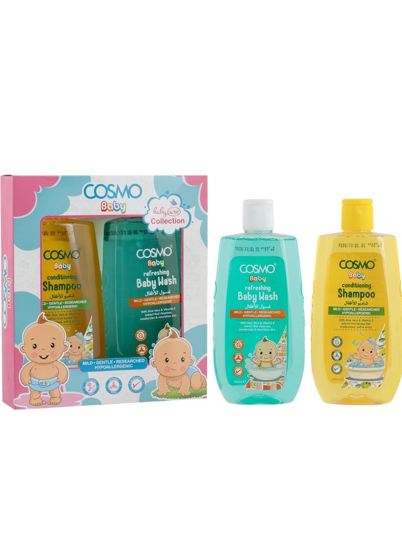 COSMO Baby Care Collection (Conditioning Shampoo-Refreshing Baby Wash)  - Image 3