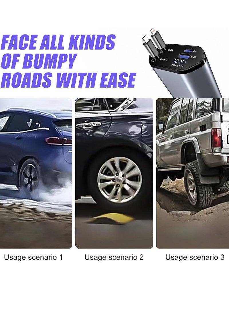 car charger with retractable cigarette lighter - Image 4