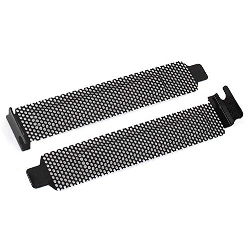 Maxmoral 10pcs Vented PCI Slot Cover Ventilation Deflector PC Computer Case Cooling Fan Dust Filter Blanking Plate - Image 2