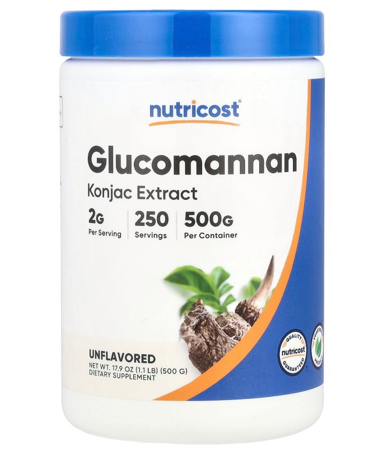 Glucomannan Unflavored 17.9 oz (500 g)