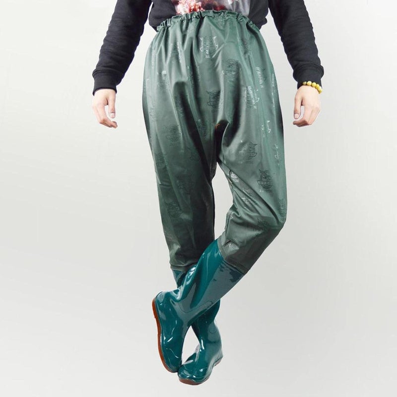 klarako Fishing Hip Waders Hunting Men Woman Wader Elastic Waistband Wading Pants - Image 2