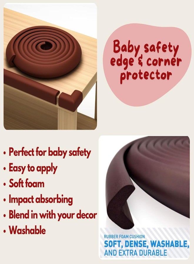 MINI MAVIN MiniMavin Baby Safety Kit - 24 pcs Set | Includes Edge Protector (6.5ft), Corner Guards, Door Stoppers, Socket Covers & Cabinet Locks | Baby Proofing Essentials for Home - Image 2