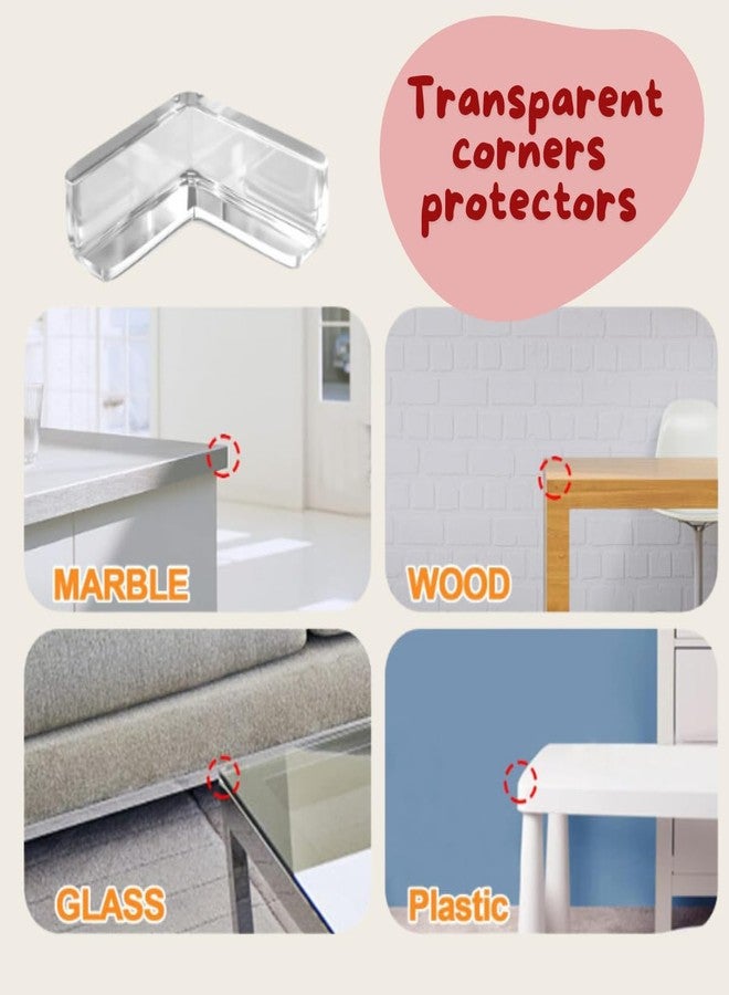 MINI MAVIN MiniMavin Baby Safety Kit - 24 pcs Set | Includes Edge Protector (6.5ft), Corner Guards, Door Stoppers, Socket Covers & Cabinet Locks | Baby Proofing Essentials for Home - Image 5