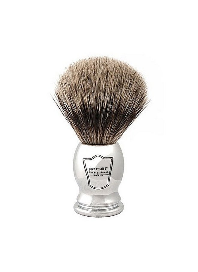 Parker Safety Razor - Parker Sr1 Men’S Shave Set Pure Badger Brush Shave Stand Razor & 100 Blades - Image 1