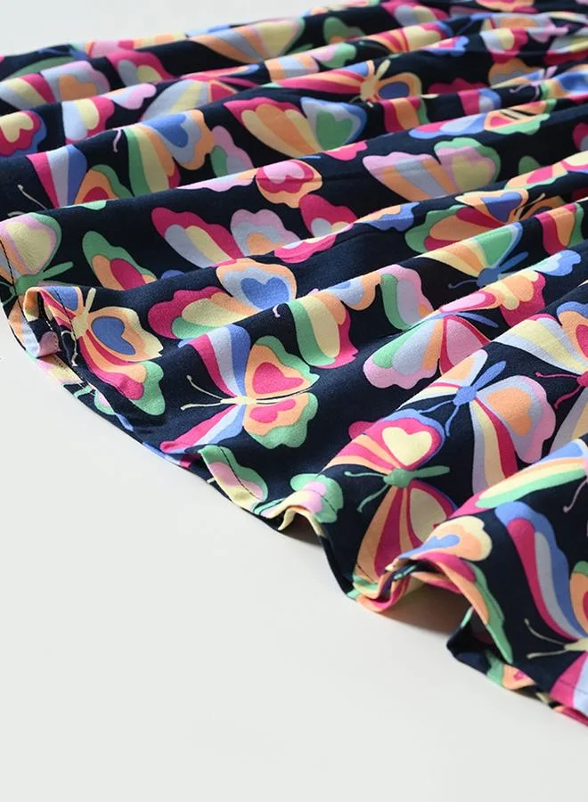 BELLA MODA Butterfly Print Dress