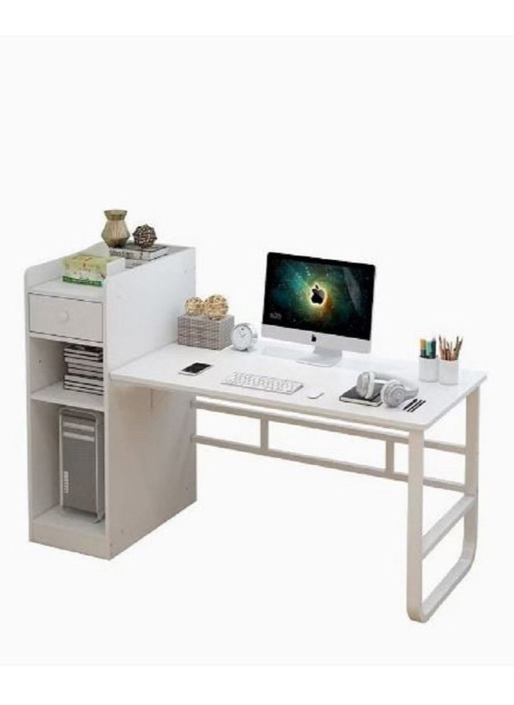 AGD Study Table Computer Desk with Bookcase 110x60x110cm  - Image 5