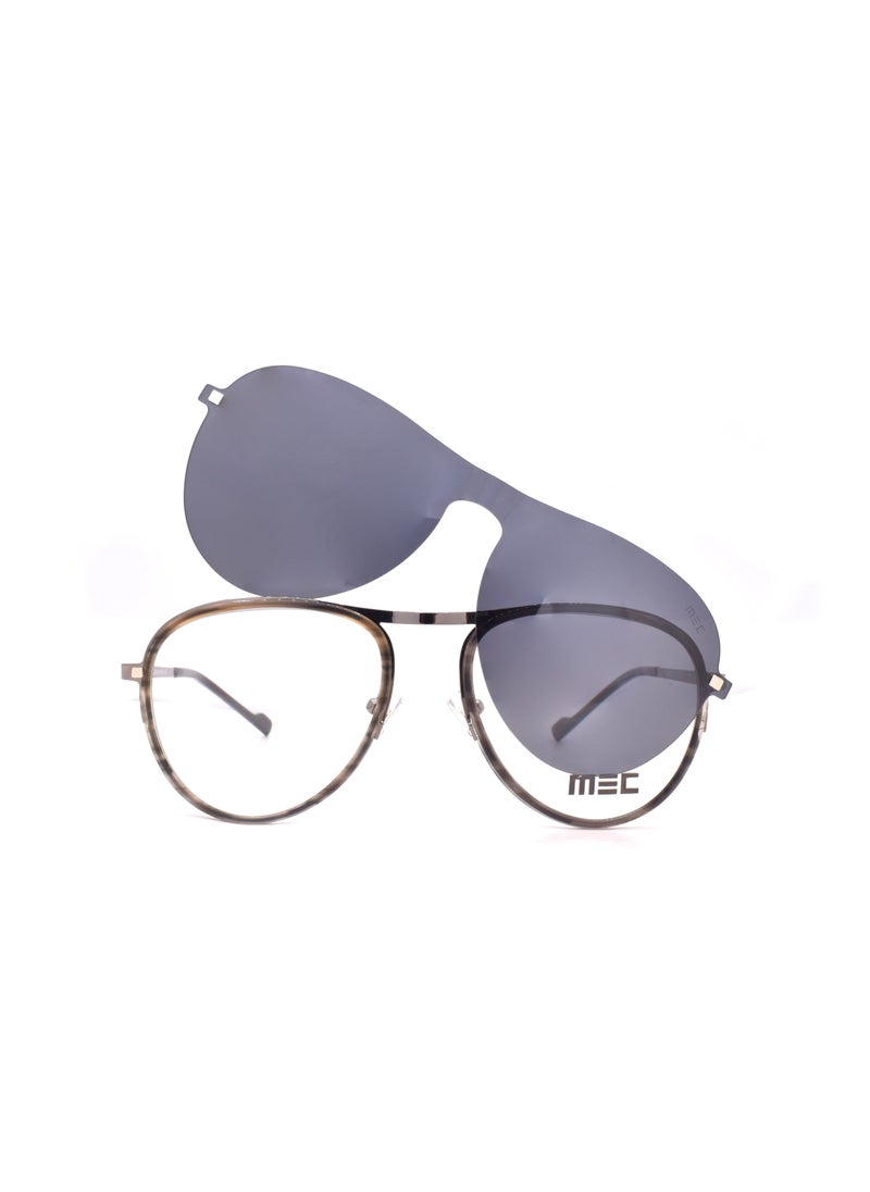 MEC Aviator Shape Clip On Sunglasses 69967-C5  - Image 1