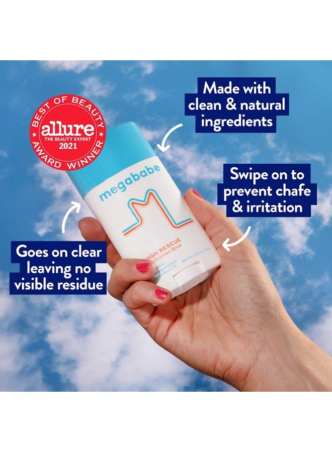 Megababe Thigh Rescue Antichafe Stick 2.12Oz 2 Pack - Image 2