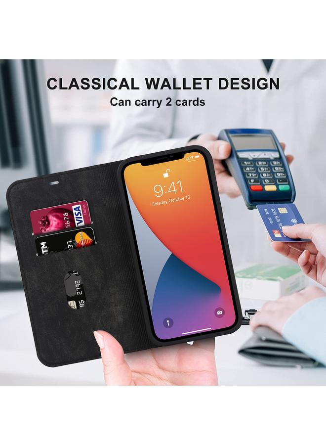 S-TOP Case For iPhone 12 Pro Max Wireless Charging Magsafe Leather Phone Case - Image 4