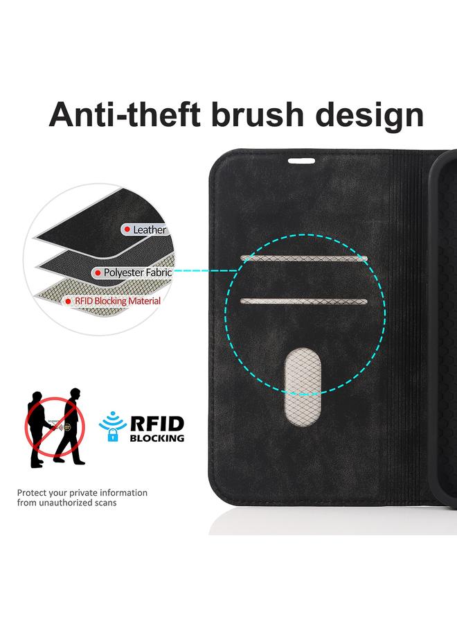 S-TOP Case For iPhone 12 Pro Max Wireless Charging Magsafe Leather Phone Case - Image 5