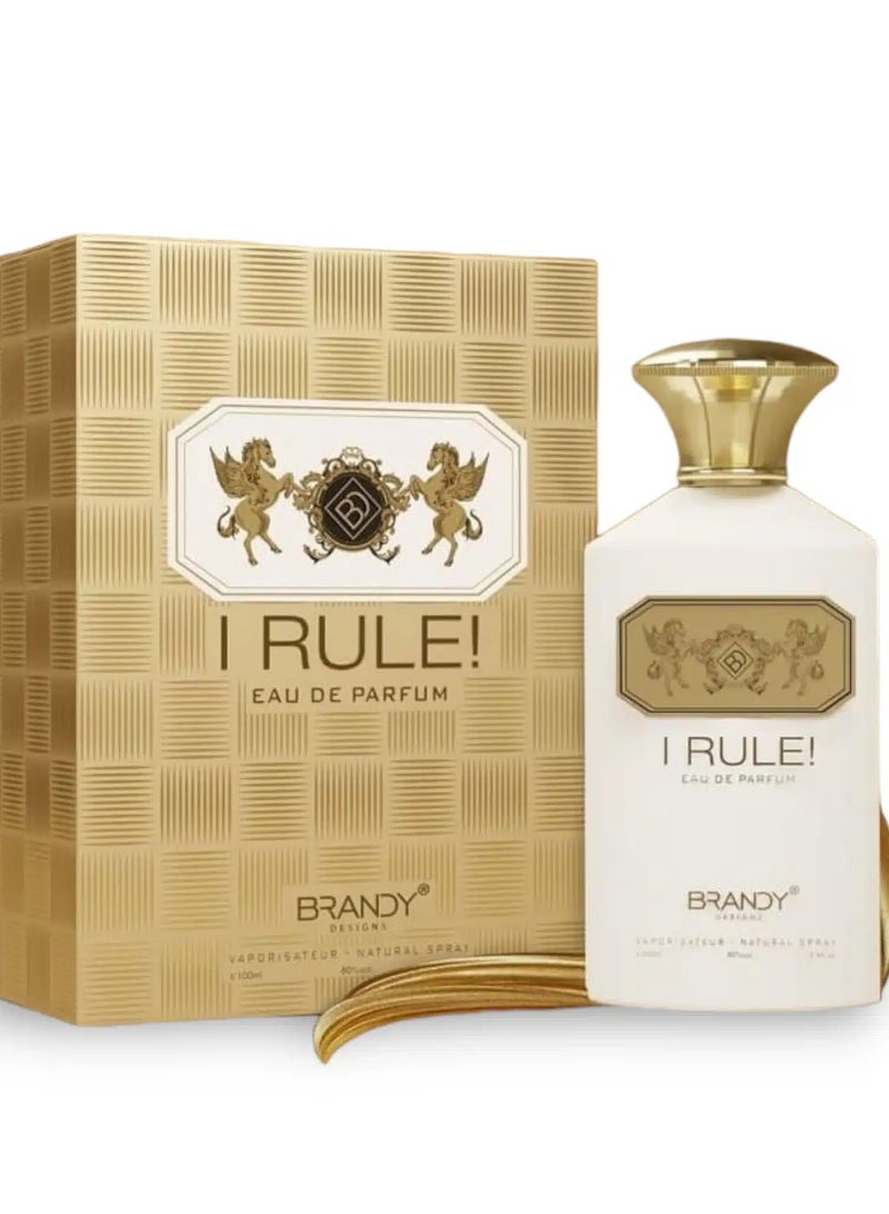براندي ديزاينز آي رول وايت - ماء عطر 100 مل - عطر للنساء - عطر أنيق، رائحة تدوم طويلاً، مثالي لأي مناسبة - استمتع بهدية خاصة حصرية - Image 1