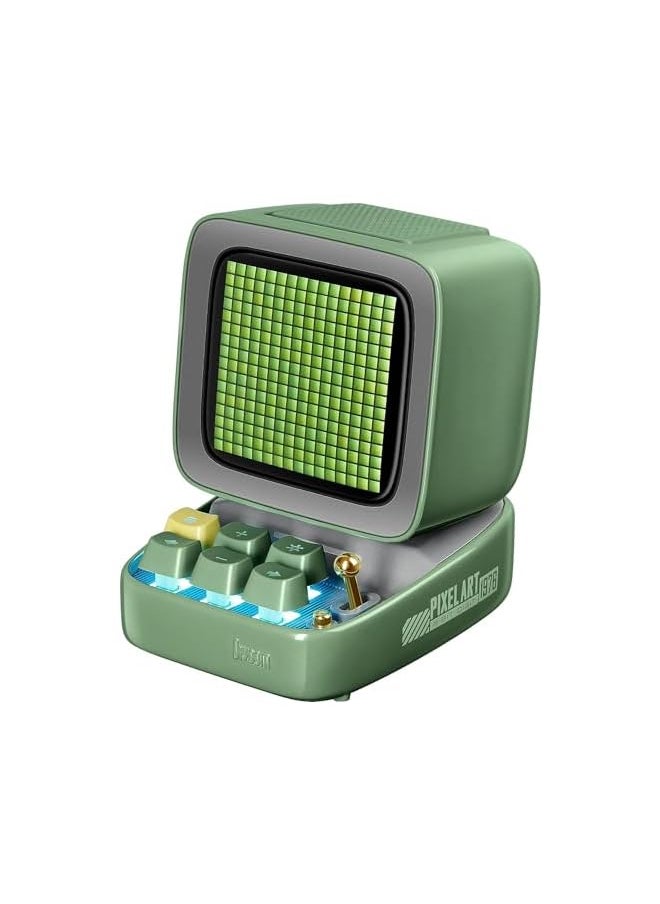 Divoom Ditoomic Bluetooth Speaker Microphone Karaoke Function Green  - Image 3