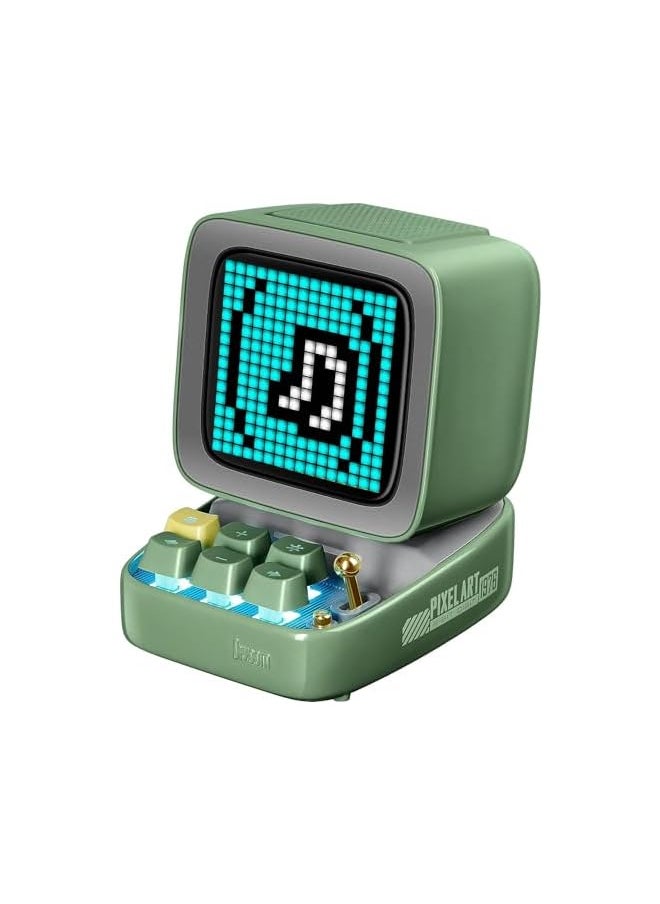 Divoom Ditoomic Bluetooth Speaker Microphone Karaoke Function Green  - Image 4