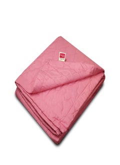 Raymond Raymond Home Microfiber Quilt All Season AC Soft Lightweight Blanket Double Bed Peach Finish  100 GSM - Pink (220 x 240 CM)  - Image 2