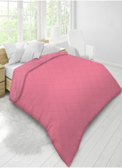 Raymond Raymond Home Microfiber Quilt All Season AC Soft Lightweight Blanket Double Bed Peach Finish  100 GSM - Pink (220 x 240 CM)  - Image 3