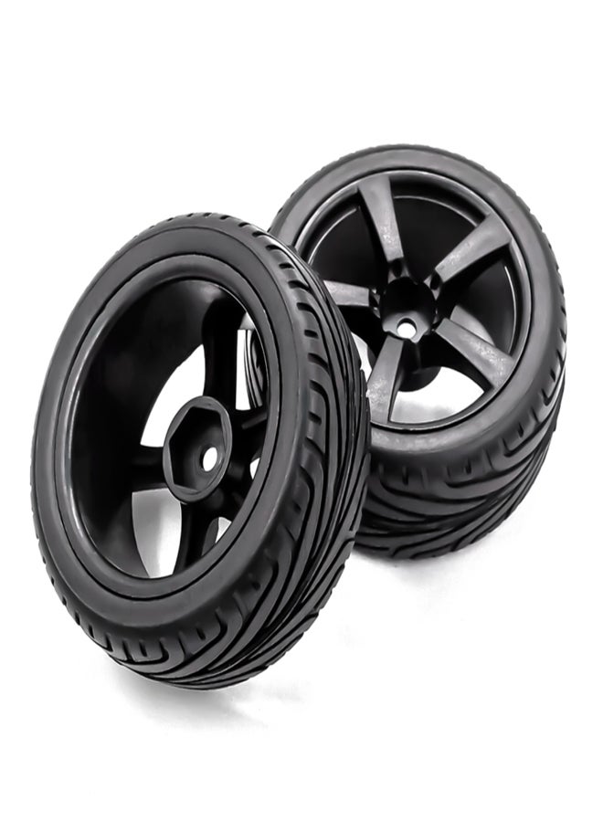 RC Drift Tires RC Racing Car Tires 4pcs Replacements for 1/10 HSP94123 94122 D5 yokomo RC Drift Car - Image 4