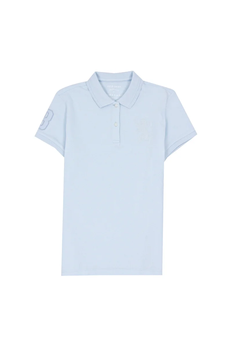 جيوردانو قميص بولو أزرق نسائي