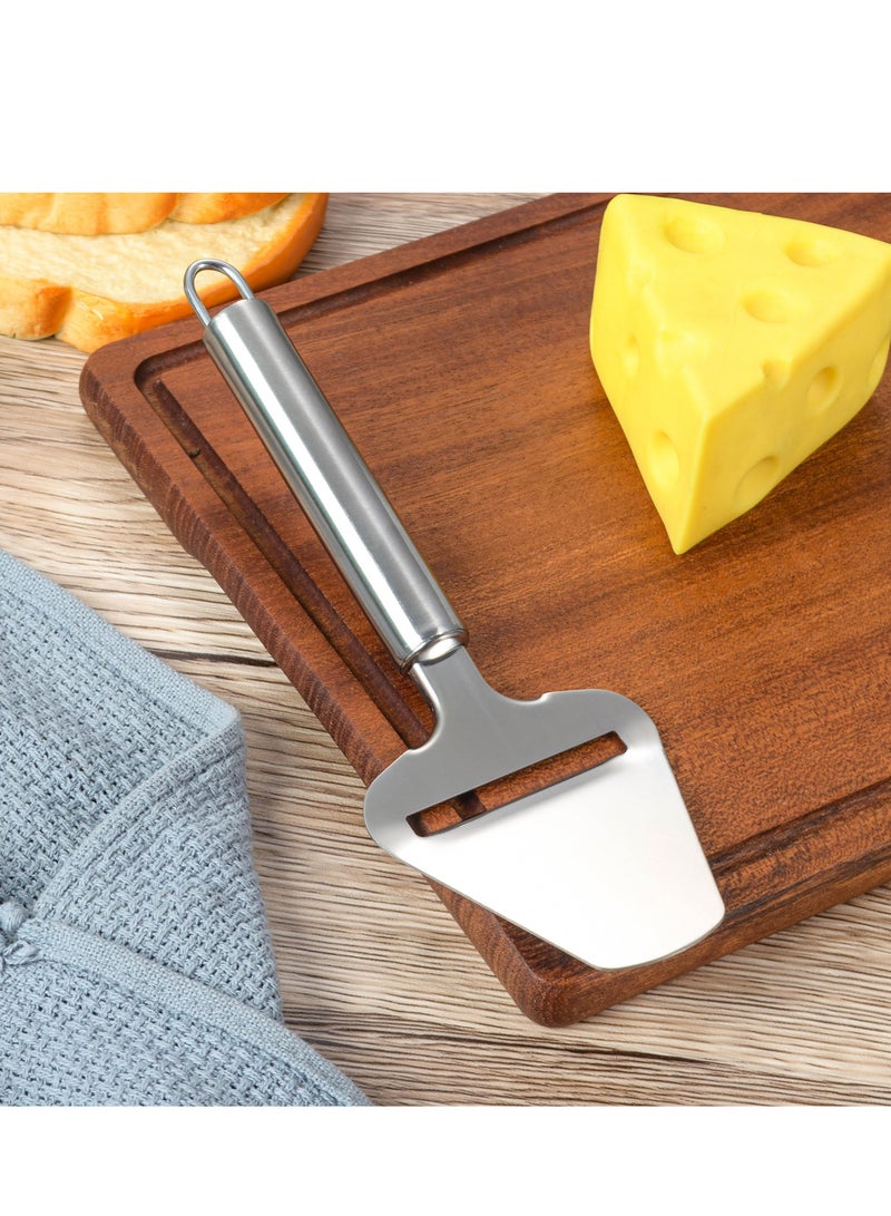 Stainless steel cheese spatula, special knife for household cheese, soft, semi-hard and hard cheese flat cheese slicer, perfect cooking tool  - Image 1