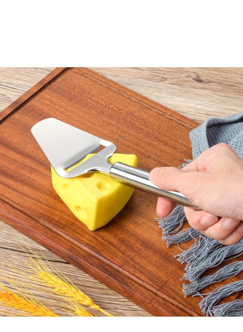 Stainless steel cheese spatula, special knife for household cheese, soft, semi-hard and hard cheese flat cheese slicer, perfect cooking tool  - Image 2