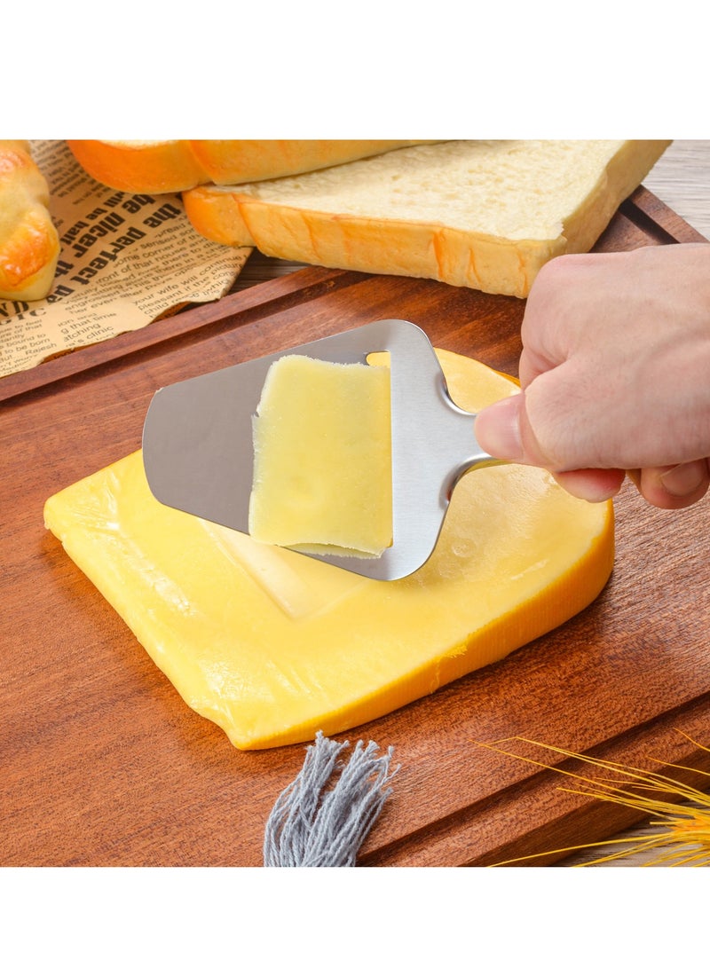 Stainless steel cheese spatula, special knife for household cheese, soft, semi-hard and hard cheese flat cheese slicer, perfect cooking tool  - Image 3