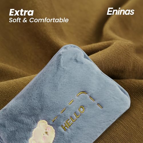 ENINAS Velvet Heating Bag, Electric Hot Water Bag for Pain Relief, Heat Pouch Pad, Multicolor - Image 3