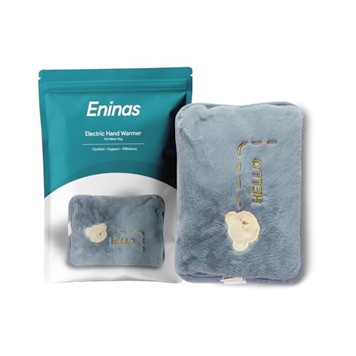 ENINAS Velvet Heating Bag, Electric Hot Water Bag for Pain Relief, Heat Pouch Pad, Multicolor - Image 1