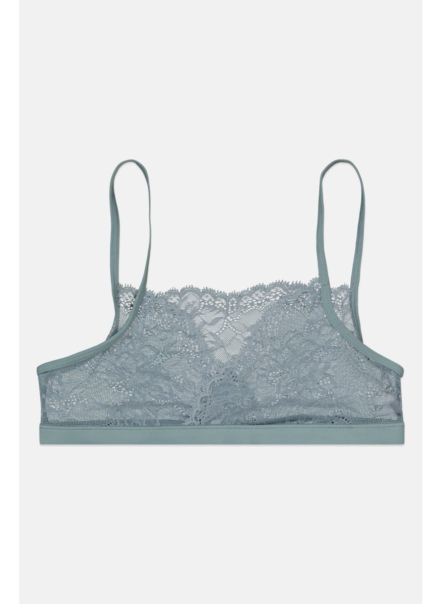 Etam Women Non Padded Bra, Sage  - Image 1