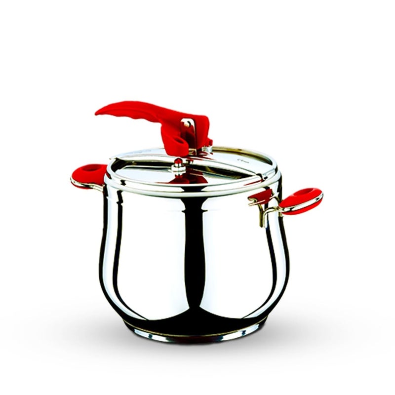 Bayt El Ezz Turkish Manual Pressure Cooker 5,7,12 Liter (Size 5 Liter) (12 Liter)