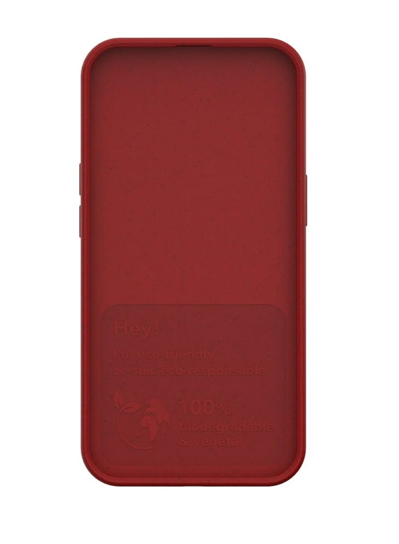BIGBEN Just Green  iPhone 14 Case Natural Red - Eco-designed - Image 3