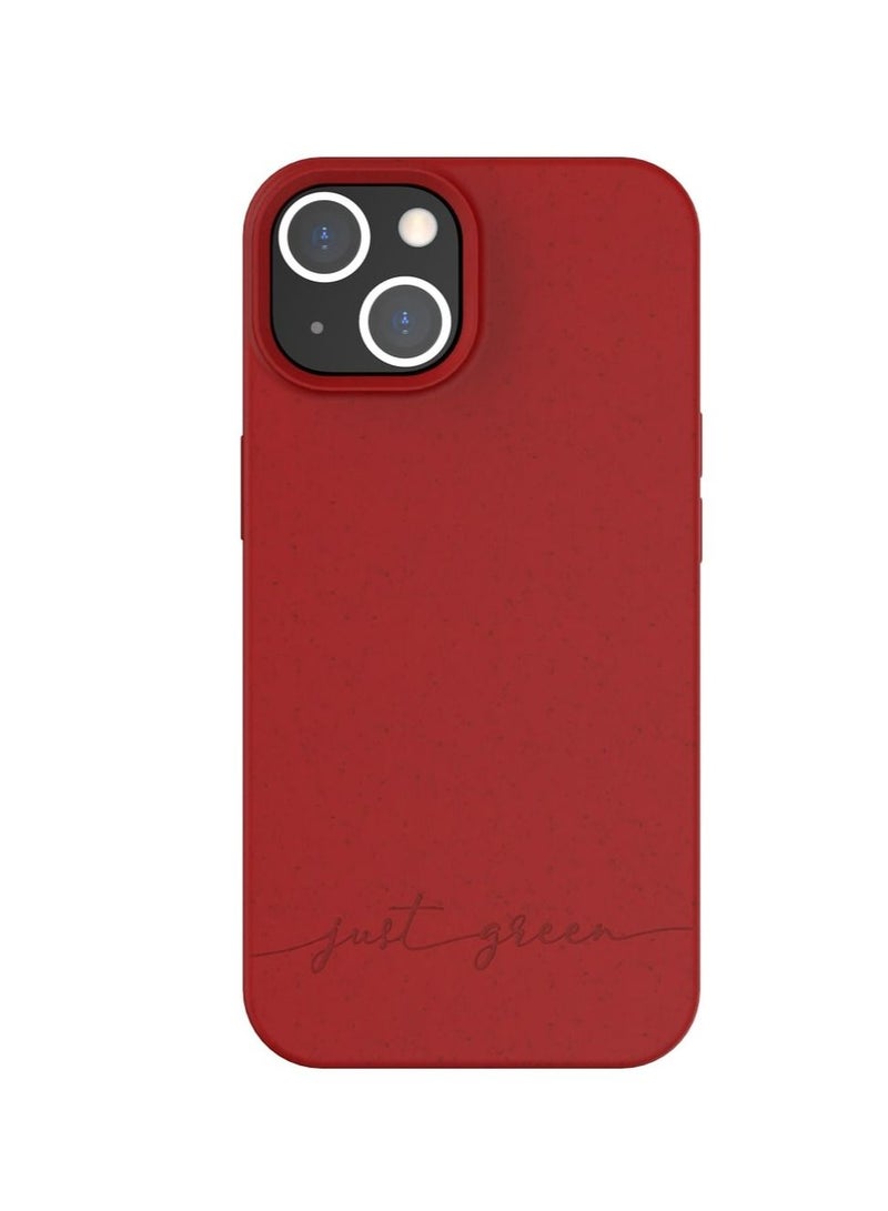 BIGBEN Just Green  iPhone 14 Case Natural Red - Eco-designed - Image 2
