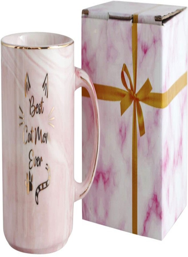 Mecai Cat Mom Gifts For Women Best Mom Ever Coffee Mug Funny Christmas Birthday Gift ideas for Cat Lovers Women Girlfriend Wife - Image 2