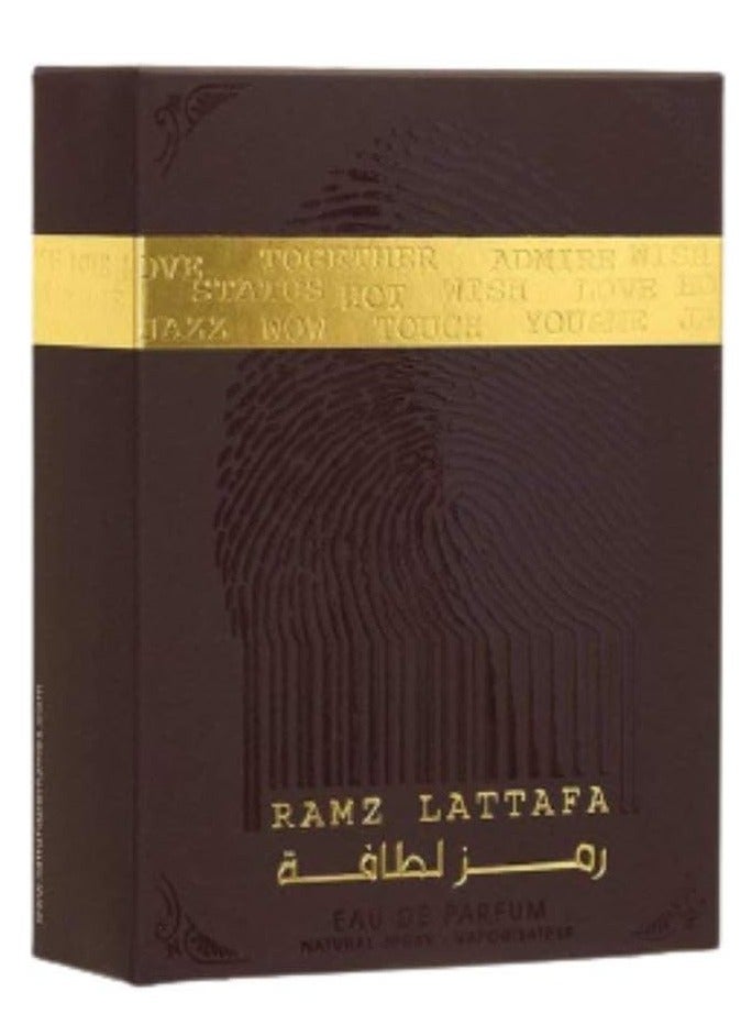 Lattafa Perfumes Ramz Lattafa Gold for EDP - Eau De Parfum 100ML (3.4oz) | Creamy and Deep | Elegant Blend with Pineapple,Guaiac Wood,Apple,Patchouli,and Vanilla | Everyday Essential | by Lattafa - Image 3