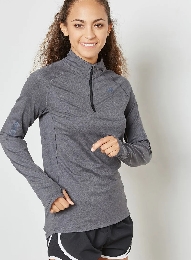 Adidas Supernova Half Zip Sweatshirt