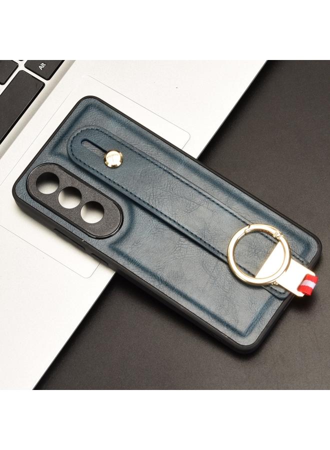 اس-توب جراب خلفي من الجلد لهاتف OnePlus Nord CE4 مع سوار معصم - Image 2