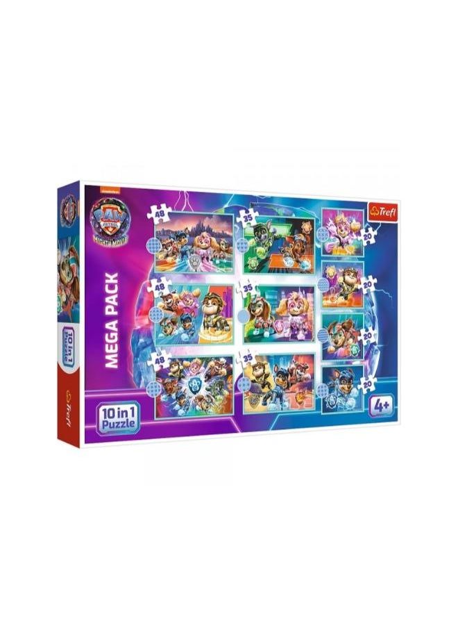 Trefl Trefl Puzzles - "10w1" - Dogs' happy day / Viacom PAW PATROL: THE MIGHTY MOVIE 2023 