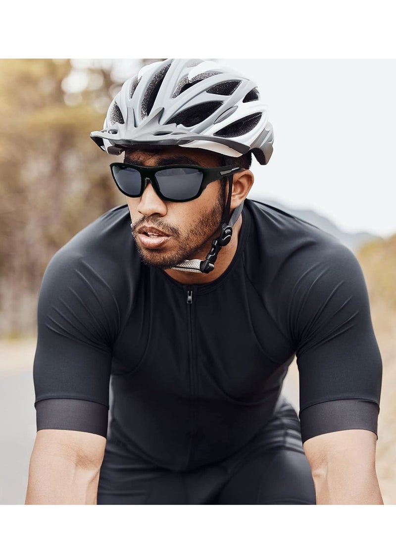SYOSI 3 Pcs Polarized Sunglasses MensWomen Sport Glasses UV400 Driving Fishing Running Cycling Outdoors Sun Glasses - Image 3
