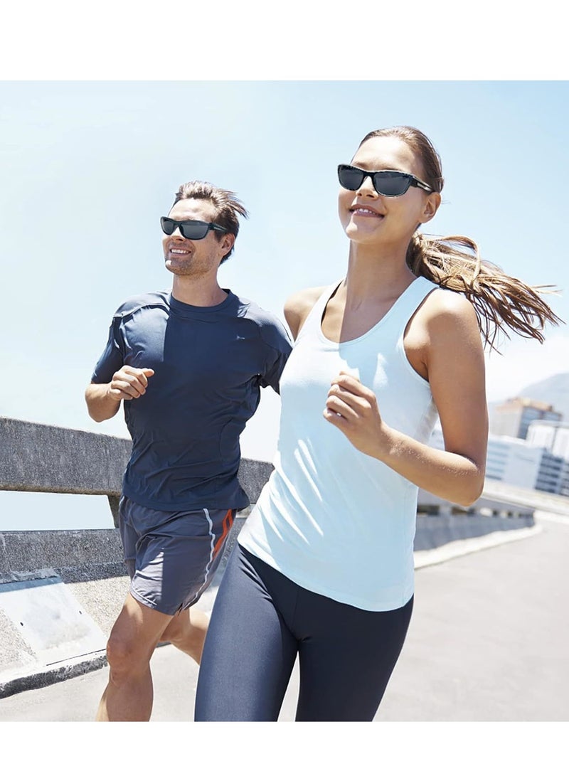 SYOSI 3 Pcs Polarized Sunglasses MensWomen Sport Glasses UV400 Driving Fishing Running Cycling Outdoors Sun Glasses - Image 4